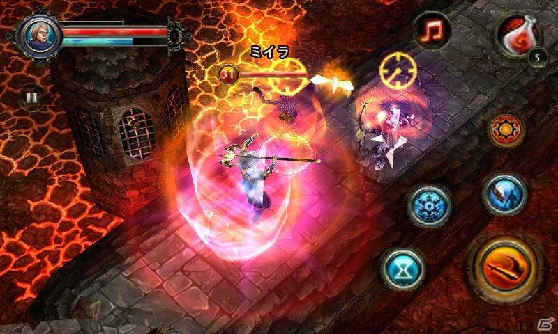 「Dark Quest 2 HD」がドコモスマートフォン「GALAXY S II SC-02C」に対応の画像5