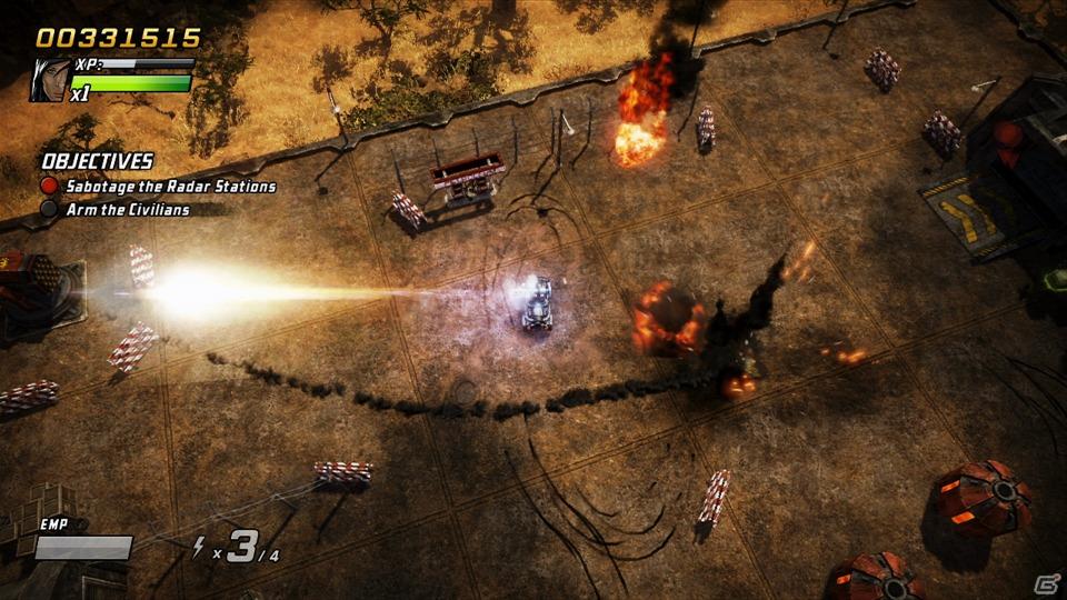 PS3/Xbox 360「爆烈軍団レネゲード」作戦中に入手することができる追加武装の情報を公開の画像2
