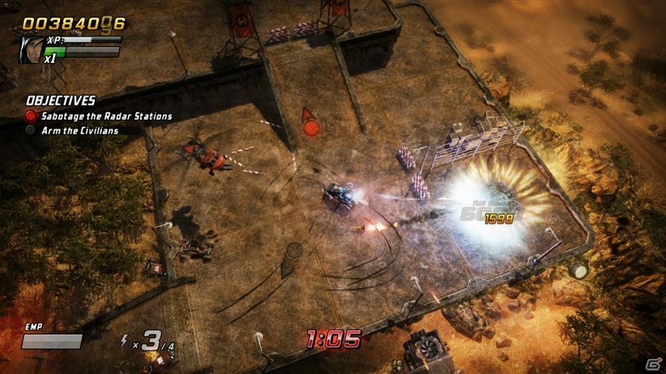 PS3/Xbox 360「爆烈軍団レネゲード」作戦中に入手することができる追加武装の情報を公開の画像3