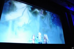 メインキャストの桜庭ななみさん、松坂桃李さん、田中圭さんが登壇！2012年1月公開予定劇場用3Dアニメーション「ドットハック」製作発表会を秋葉原UDXシアターにて開催の画像17