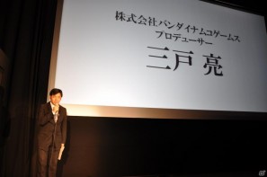 メインキャストの桜庭ななみさん、松坂桃李さん、田中圭さんが登壇！2012年1月公開予定劇場用3Dアニメーション「ドットハック」製作発表会を秋葉原UDXシアターにて開催の画像32