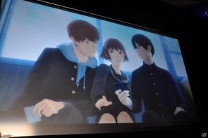 メインキャストの桜庭ななみさん、松坂桃李さん、田中圭さんが登壇！2012年1月公開予定劇場用3Dアニメーション「ドットハック」製作発表会を秋葉原UDXシアターにて開催の画像36