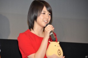 メインキャストの桜庭ななみさん、松坂桃李さん、田中圭さんが登壇！2012年1月公開予定劇場用3Dアニメーション「ドットハック」製作発表会を秋葉原UDXシアターにて開催の画像90