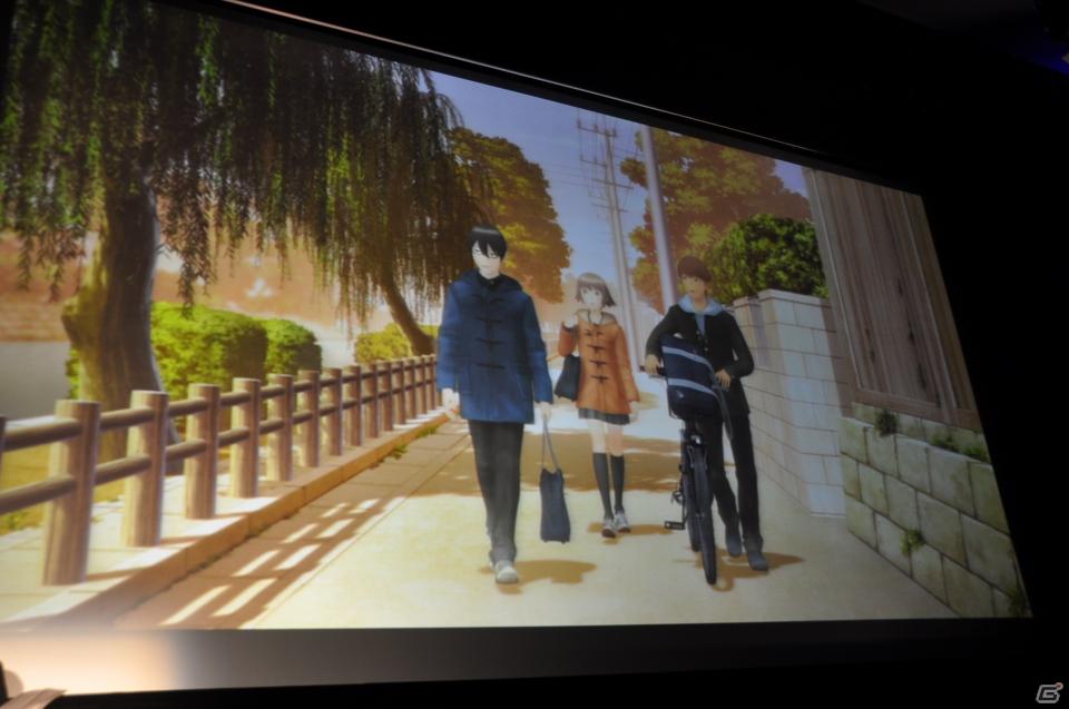 メインキャストの桜庭ななみさん、松坂桃李さん、田中圭さんが登壇！2012年1月公開予定劇場用3Dアニメーション「ドットハック」製作発表会を秋葉原UDXシアターにて開催の画像35