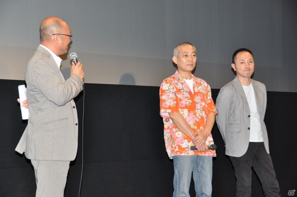 メインキャストの桜庭ななみさん、松坂桃李さん、田中圭さんが登壇！2012年1月公開予定劇場用3Dアニメーション「ドットハック」製作発表会を秋葉原UDXシアターにて開催の画像44