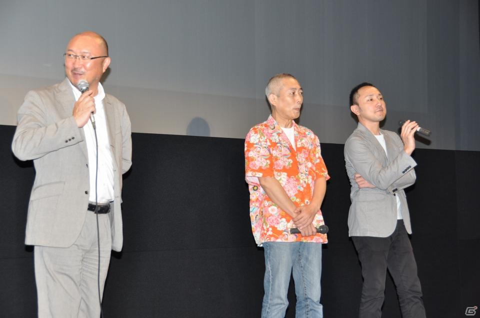 メインキャストの桜庭ななみさん、松坂桃李さん、田中圭さんが登壇！2012年1月公開予定劇場用3Dアニメーション「ドットハック」製作発表会を秋葉原UDXシアターにて開催の画像45