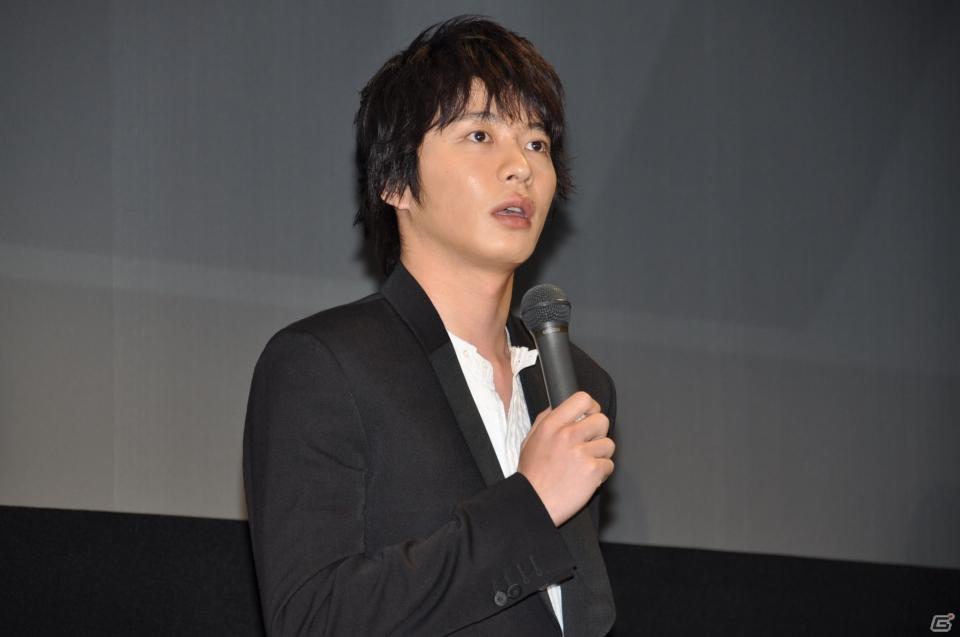 メインキャストの桜庭ななみさん、松坂桃李さん、田中圭さんが登壇！2012年1月公開予定劇場用3Dアニメーション「ドットハック」製作発表会を秋葉原UDXシアターにて開催の画像66
