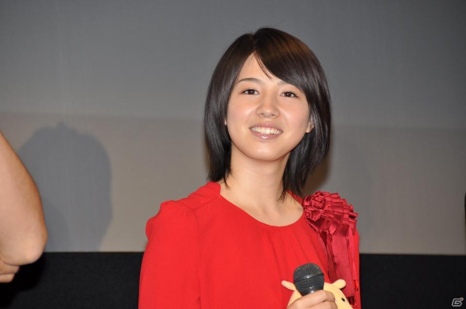 メインキャストの桜庭ななみさん、松坂桃李さん、田中圭さんが登壇！2012年1月公開予定劇場用3Dアニメーション「ドットハック」製作発表会を秋葉原UDXシアターにて開催の画像76