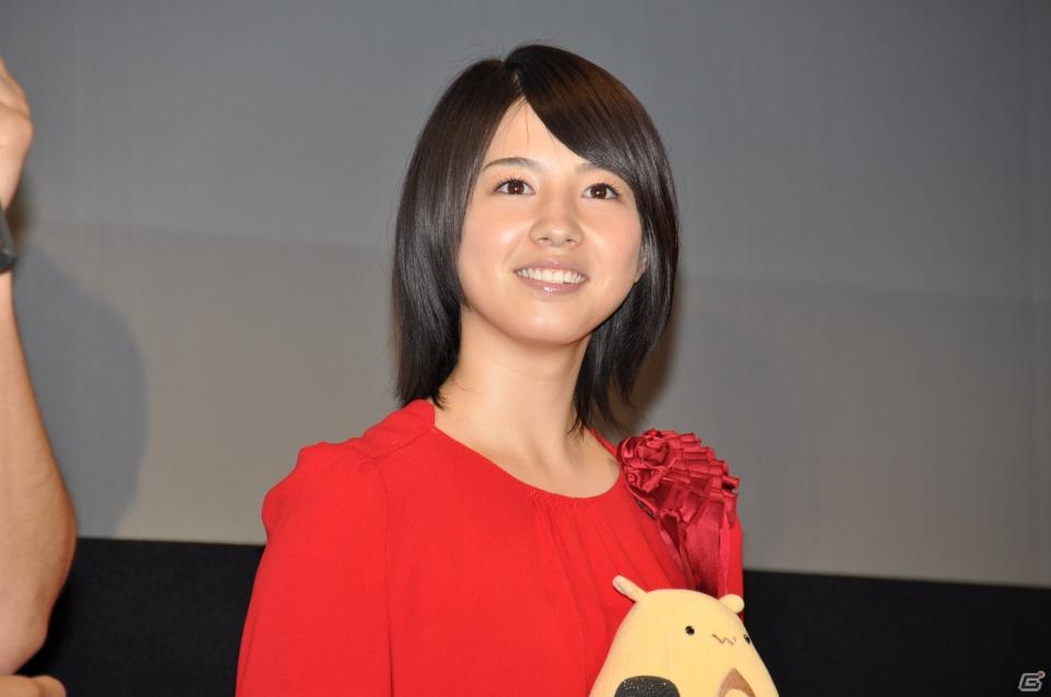 メインキャストの桜庭ななみさん、松坂桃李さん、田中圭さんが登壇！2012年1月公開予定劇場用3Dアニメーション「ドットハック」製作発表会を秋葉原UDXシアターにて開催の画像85