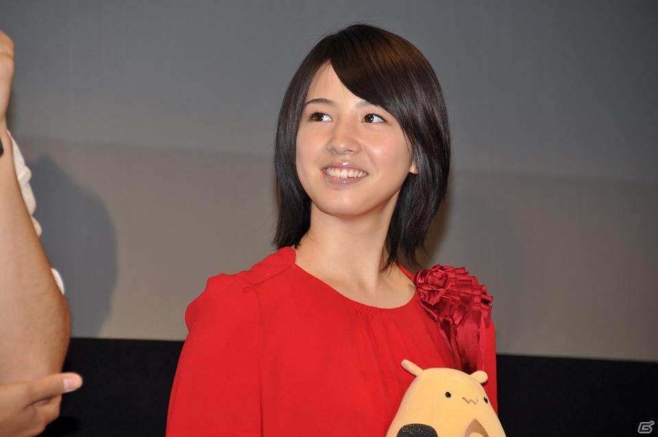 メインキャストの桜庭ななみさん、松坂桃李さん、田中圭さんが登壇！2012年1月公開予定劇場用3Dアニメーション「ドットハック」製作発表会を秋葉原UDXシアターにて開催の画像86