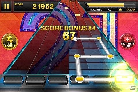 リズムアクションゲームiPhone/iPad「TAP SONIC」がApp Storeにおいて公開の画像2
