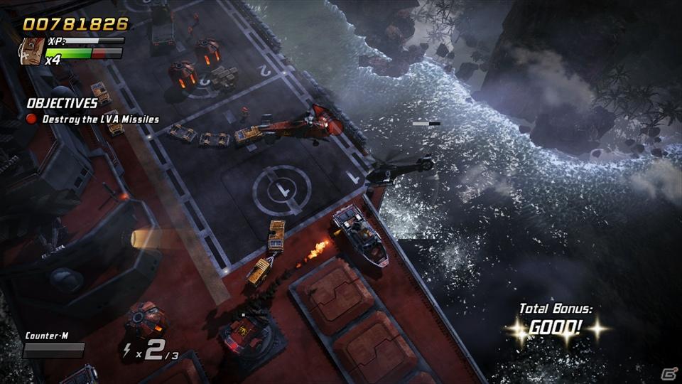 PS3/Xbox 360「爆烈軍団レネゲード」ヘリなどの航空機を使用するミッション情報を公開の画像1