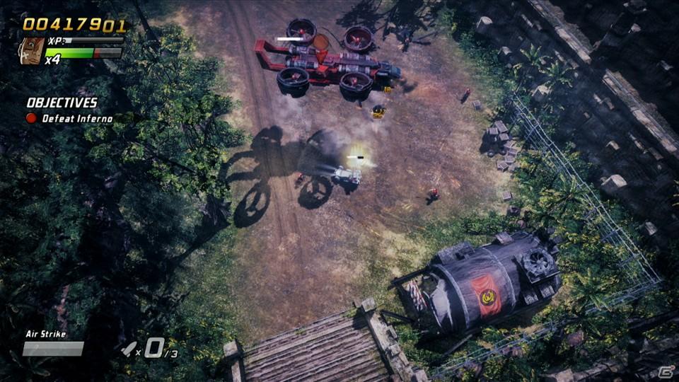 PS3/Xbox 360「爆烈軍団レネゲード」ヘリなどの航空機を使用するミッション情報を公開の画像3