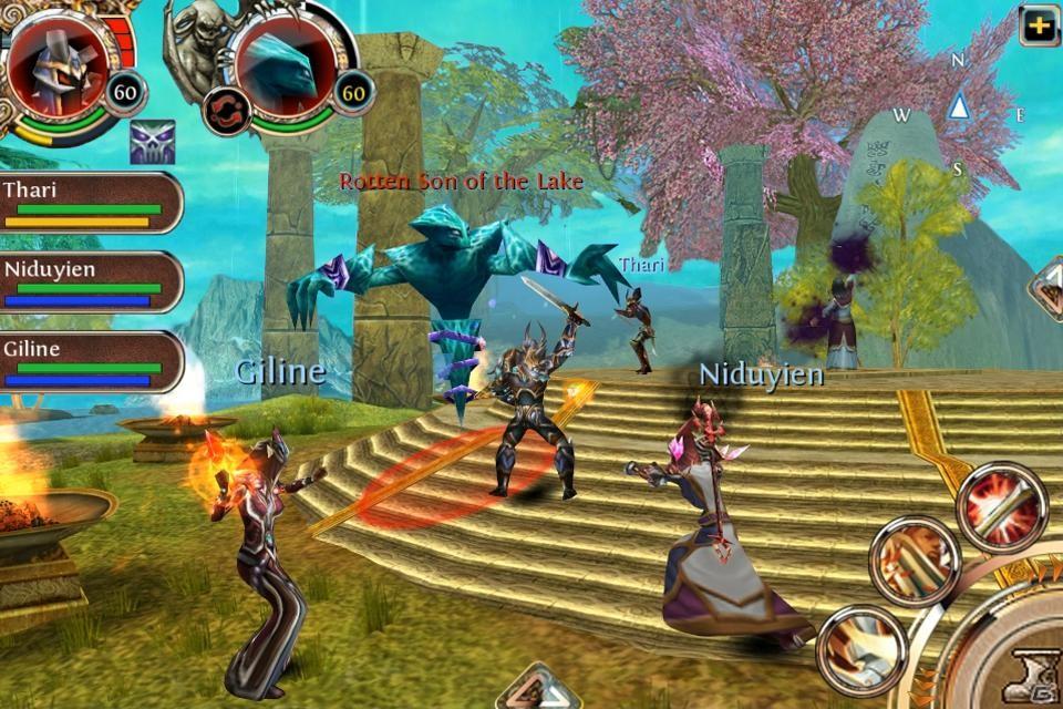 iOS向けMMORPG「オーダー＆カオス オンライン」アップデート第2弾、初めての「ダンジョン」を追加の画像2