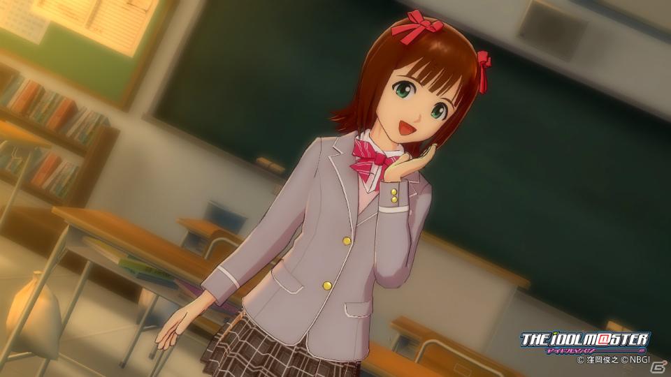 響の制服姿に“ハート”が釘付け！PS3「アイドルマスター グラビアフォーユー！VOL.2」の続報をお届け！の画像5