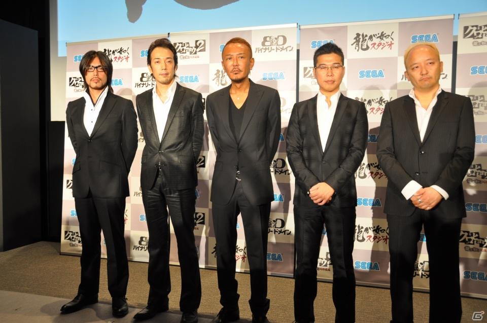 名越稔洋氏率いるクリエイター集団が新しい設計での「龍が如く5」の開発を決定！「バイナリー ドメイン」のゲーム概要も発表「龍が如くスタジオ」発足記者発表会の画像158