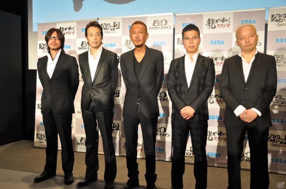 名越稔洋氏率いるクリエイター集団が新しい設計での「龍が如く5」の開発を決定！「バイナリー ドメイン」のゲーム概要も発表「龍が如くスタジオ」発足記者発表会の画像159