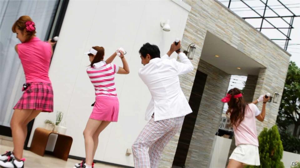 PS3「みんなのGOLF 5」テレビCMに石田純一さんを起用！PS Move“みんなの“爽快ショットを披露の画像6