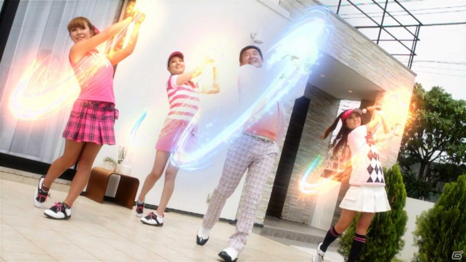 PS3「みんなのGOLF 5」テレビCMに石田純一さんを起用！PS Move“みんなの“爽快ショットを披露の画像7