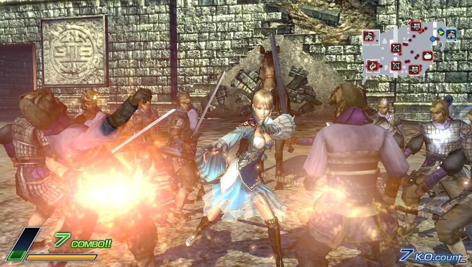 東京ゲームショウ 2011で試遊可能に！PlayStation Vita「真・三國無双（仮称）」のタイトル名が「真・三國無双 NEXT」に決定の画像2