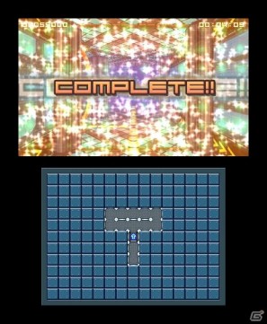 3Dダンジョンに現れるドットを回収していくアクションが新しい！3DS「ドットイーターニューピックダン」2011年9月配信の画像3