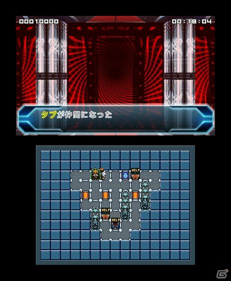 3Dダンジョンに現れるドットを回収していくアクションが新しい！3DS「ドットイーターニューピックダン」2011年9月配信の画像14