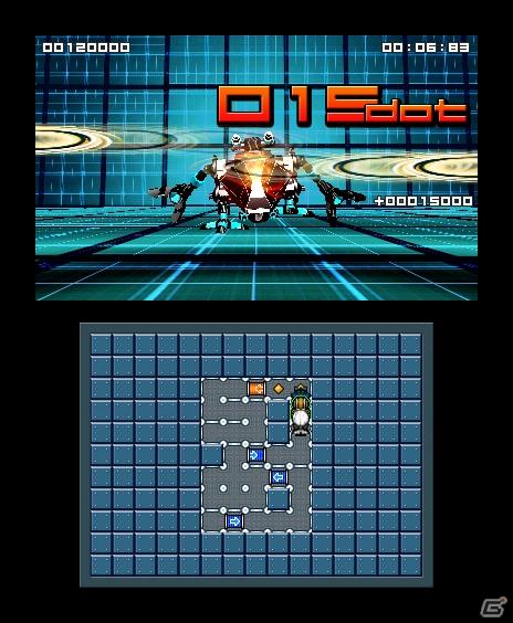 3Dダンジョンに現れるドットを回収していくアクションが新しい！3DS「ドットイーターニューピックダン」2011年9月配信の画像20