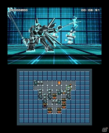 3Dダンジョンに現れるドットを回収していくアクションが新しい！3DS「ドットイーターニューピックダン」2011年9月配信の画像22
