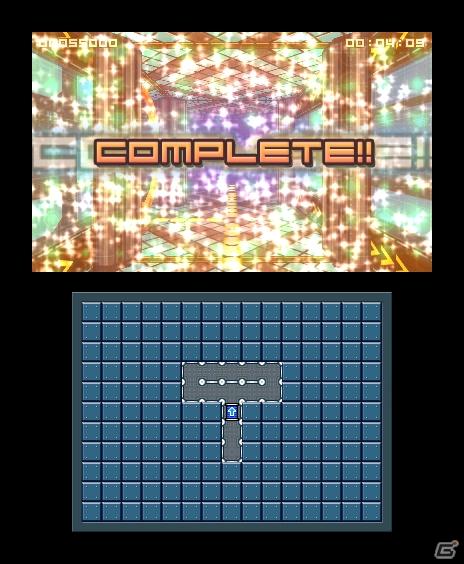 3Dダンジョンに現れるドットを回収していくアクションが新しい！3DS「ドットイーターニューピックダン」2011年9月配信の画像3