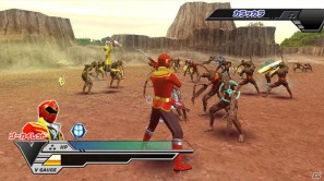 2人での協力プレイも楽しめるWii「スーパー戦隊バトル レンジャークロス」のタッグ攻撃＆ロボバトルを紹介の画像36
