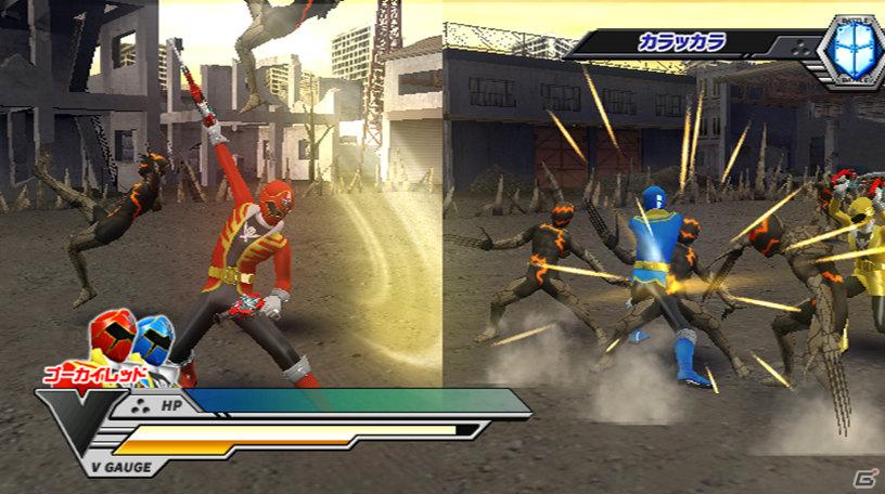 2人での協力プレイも楽しめるWii「スーパー戦隊バトル レンジャークロス」のタッグ攻撃＆ロボバトルを紹介の画像33
