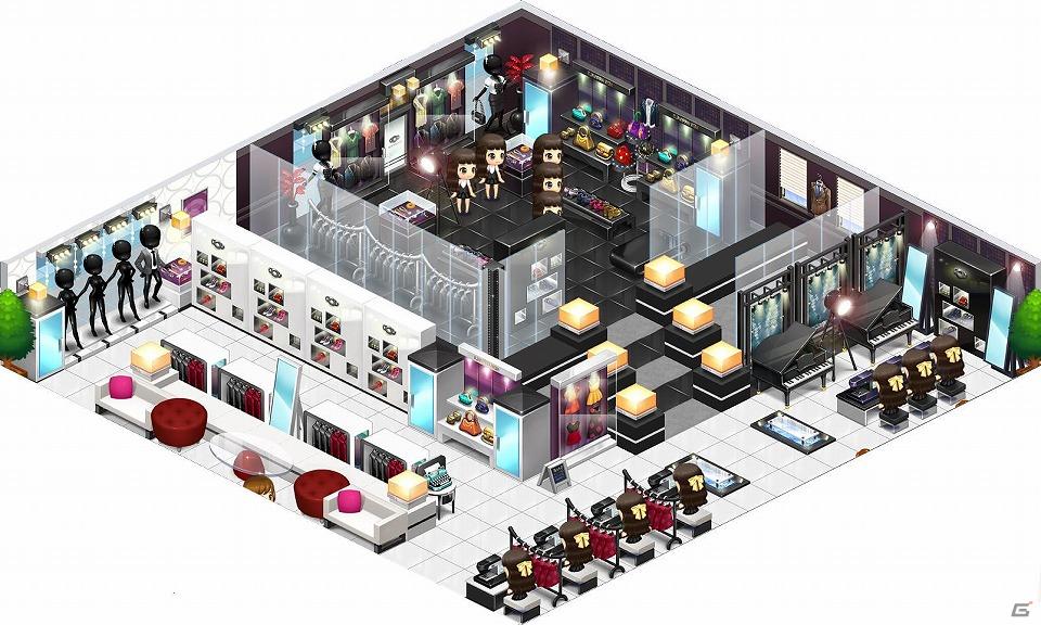 自分だけのファッションショップを経営しよう！mixiアプリPC版「ファッションドリーム」9月5日サービス開始の画像2