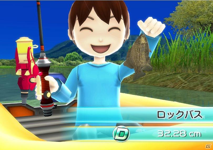 Wii「ファミリーフィッシング」、明日より第2回目のお魚「ロックバス」がネットワークに放流の画像5