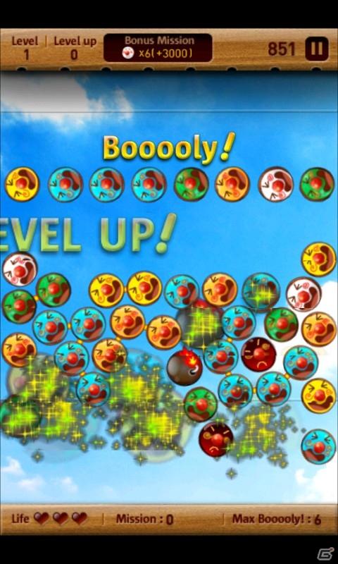 韓国で人気のパズルゲームAndroid「Booooly －ブーリィ・ブーリィ－」の配信を開始の画像6