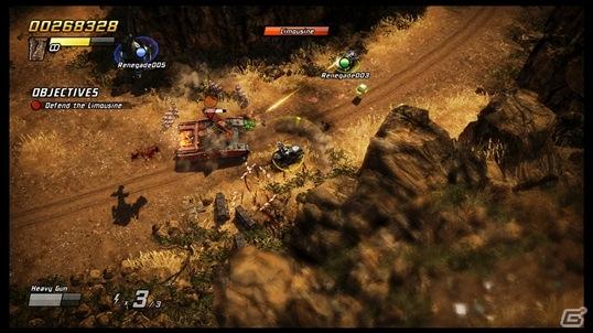 PS3/Xbox 360「爆烈軍団レネゲード」最大4人で楽しめるオンラインマルチプレイの解説ムービーを公開の画像4