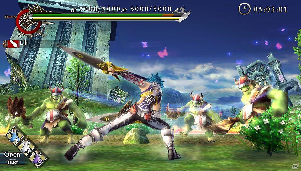 巨人をブッ飛ばして、迫り来る人類の滅亡を救え！「ラグナロク オデッセイ」がPSVitaに登場の画像2