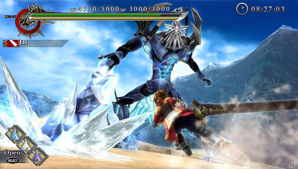 巨人をブッ飛ばして、迫り来る人類の滅亡を救え！「ラグナロク オデッセイ」がPSVitaに登場の画像3