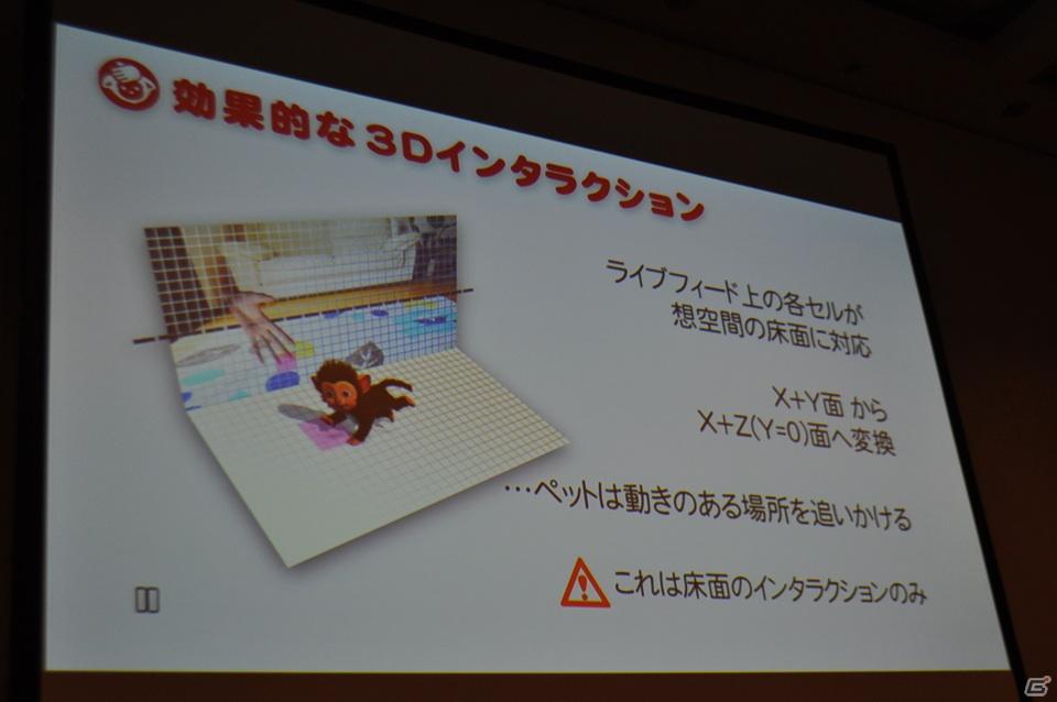 【CEDEC 2011】ARゲームで大切なのは楽しいインタラクション体験だ！ 「AR（拡張現実；Augmented Reality）ゲーム開発のためのアドバイス（題材：PS3 EyePet）」の画像4