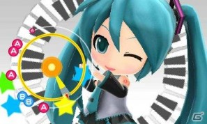 ねんどろいどの「初音ミク」たちを楽しめるリズムアクションゲーム「Project mirai（仮）」3DSで発売決定！東京ゲームショウ2011への出展も緊急決定の画像2