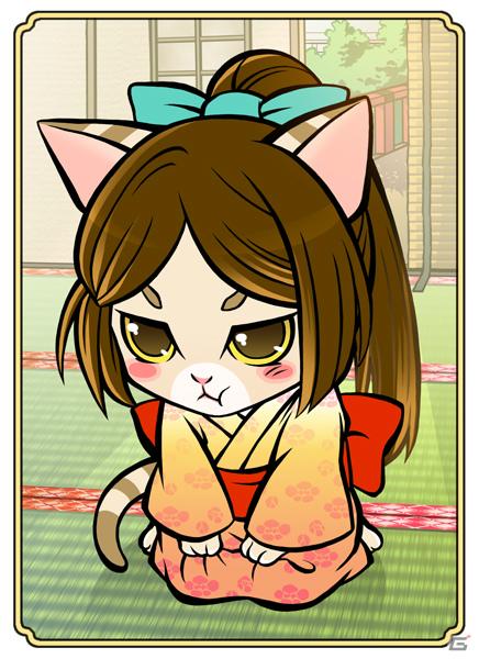 Yahoo! Mobage「のぶニャがの野望」特別課題を達成して宝カード「お江ニャン」を手に入れよう！「登録者数22万人突破キャンペーン」開始の画像1