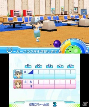 「おきらく」シリーズ3DSダウンロードソフト向けコンテンツの第一弾！3DS「おきらくボウリング3D」本日より配信開始の画像81