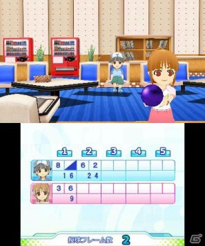 「おきらく」シリーズ3DSダウンロードソフト向けコンテンツの第一弾！3DS「おきらくボウリング3D」本日より配信開始の画像82