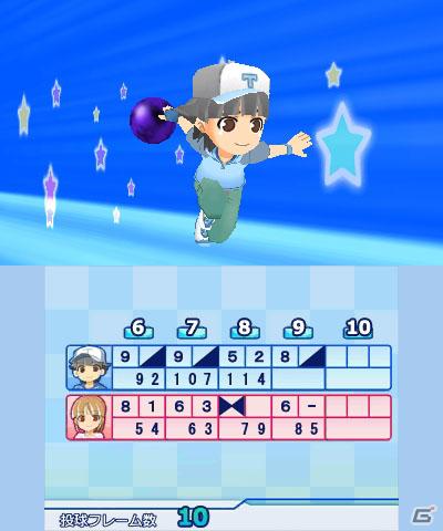 「おきらく」シリーズ3DSダウンロードソフト向けコンテンツの第一弾！3DS「おきらくボウリング3D」本日より配信開始の画像26