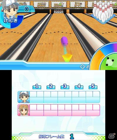 「おきらく」シリーズ3DSダウンロードソフト向けコンテンツの第一弾！3DS「おきらくボウリング3D」本日より配信開始の画像64