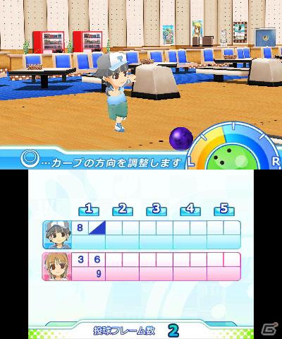 「おきらく」シリーズ3DSダウンロードソフト向けコンテンツの第一弾！3DS「おきらくボウリング3D」本日より配信開始の画像81