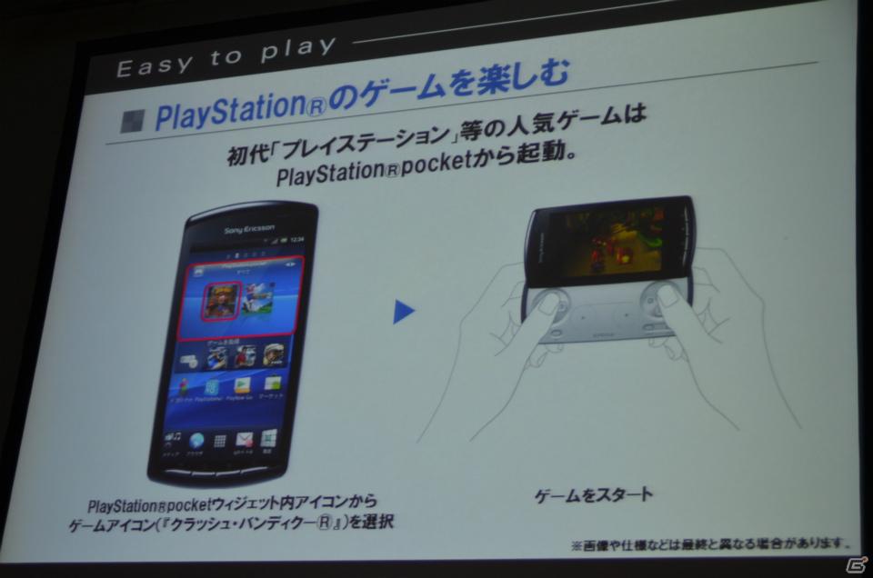 【TGS 2011】ソニー・エリクソン、初代「プレイステーション」タイトルが遊べる新機種「Xperia PLAY」を発表―「クラッシュ・バンディクー」「みんなのGOLF2」など5タイトルをプリインストールの画像10