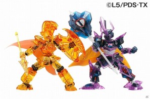 ダンボール戦機、限定プラモデル「LBXアキレスVモード vs LBXジ