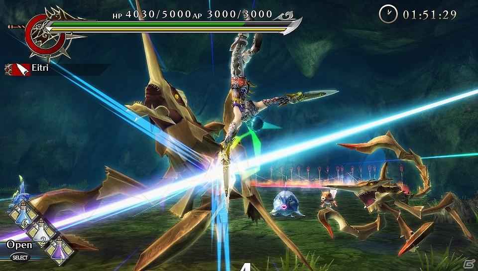 超速のブッ飛ばしアクションを早くも体感！PSVita「ラグナロク オデッセイ」が「東京ゲームショウ2011」に登場！プロモーションムービーも公開の画像5