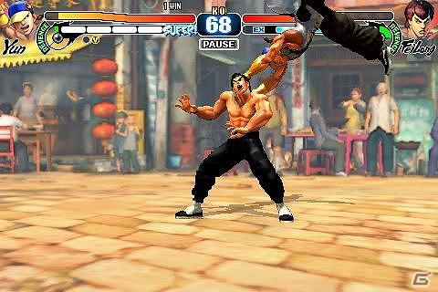 iPhone/iPod touch「ストリートファイターIV VOLT」本日新キャラクターのフェイロン とユンの2体を追加！カプコンスーパー・セール開催中の画像14