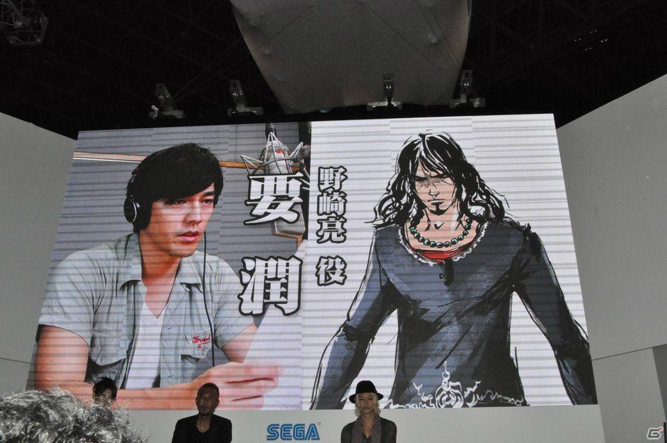 【TGS 2011】セガブースのイベントステージ一発目は「クロヒョウ2 龍が如く 阿修羅編」のお披露目イベント！総合監督の名越氏も出演！の画像7
